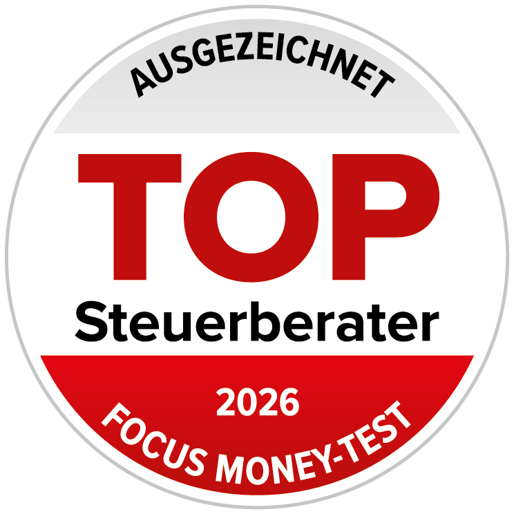 Auszeichnung TOP Steuerberater 2026 Focus Money-Test